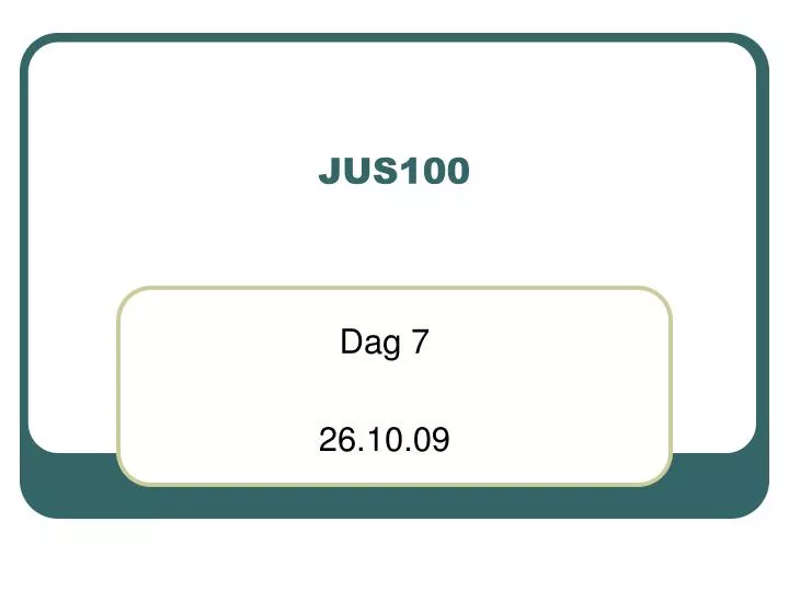 jus100