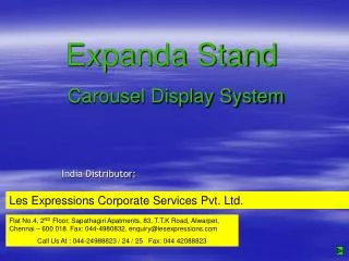 Expanda Stand Carousel Display System