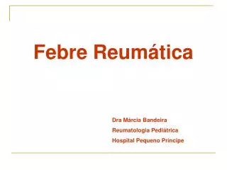 febre reum tica