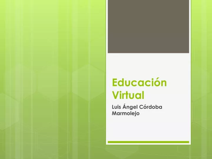 educaci n virtual