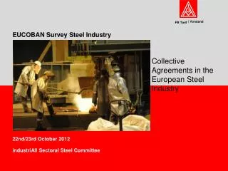 EUCOBAN Survey Steel Industry