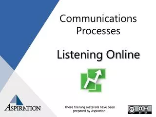 Communications Processes