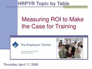 Measuring ROI to Make the Case for Training