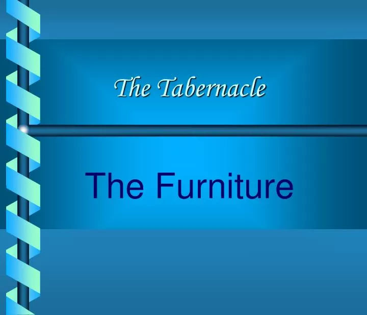 the furniture