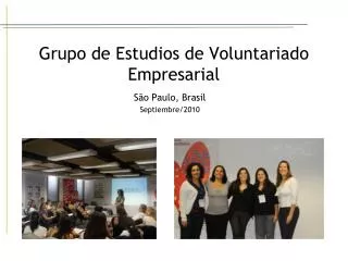 Grupo de Estudios de Voluntariado Empresarial