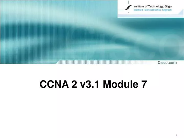 ccna 2 v3 1 module 7