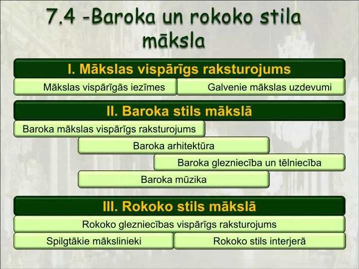 7 4 baroka un rokoko stila m ksla