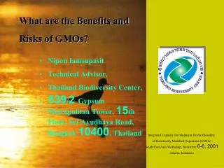 What are the Benefits and Risks of GMOs?