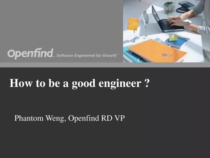 how to be a good engineer