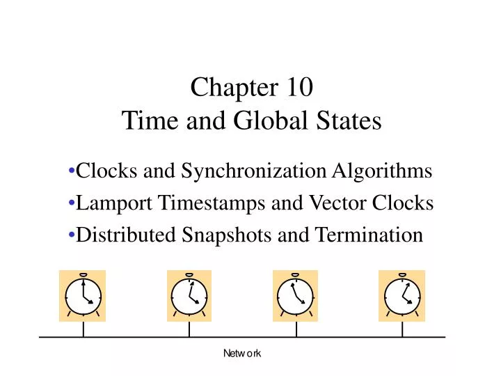 chapter 10 time and global states