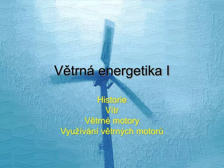 v trn energetika i