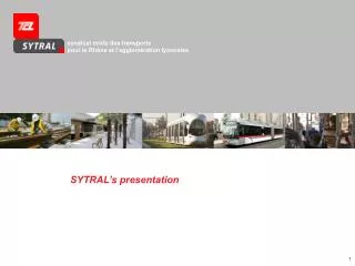 SYTRAL’s presentation