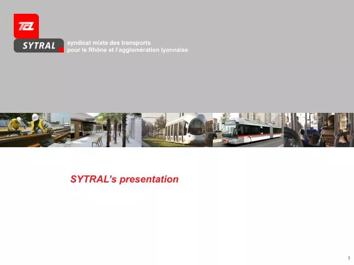 sytral s presentation