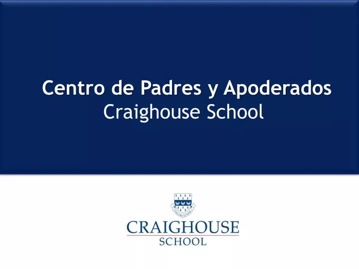 centro de padres y apoderados craighouse school