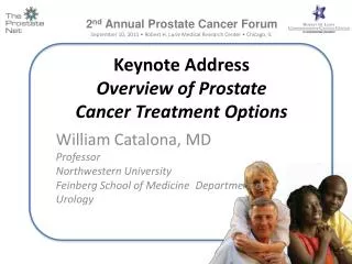 Keynote Address Overview of Prostate Cancer Treatment Options