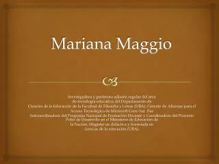 Mariana Maggio
