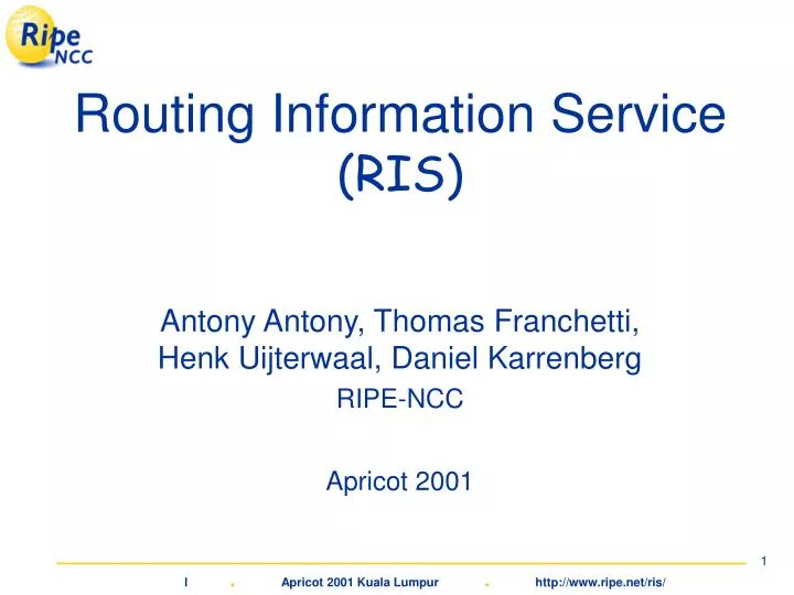 routing information service ris