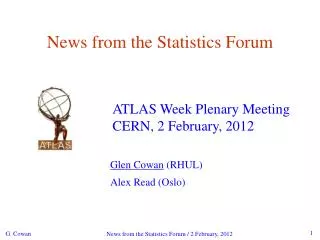 News from the Statistics Forum