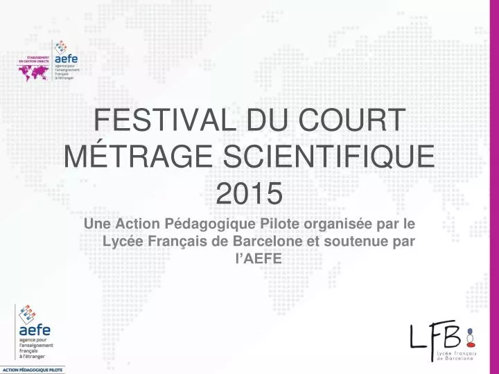 festival du court m trage scientifique 2015