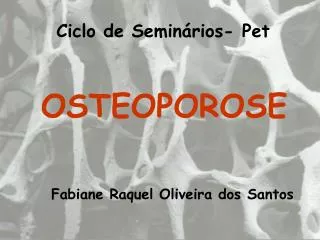 OSTEOPOROSE