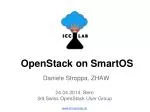 OpenStack on SmartOS - slide 1