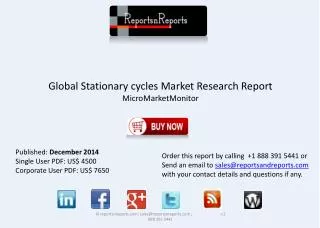 Overview of Worldwide Stationary Cycles Industry Report