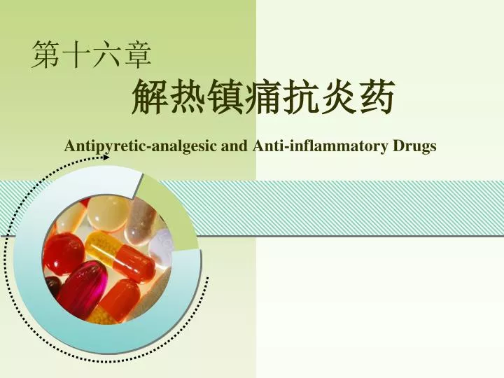 antipyretic analgesic and anti inflammatory drugs
