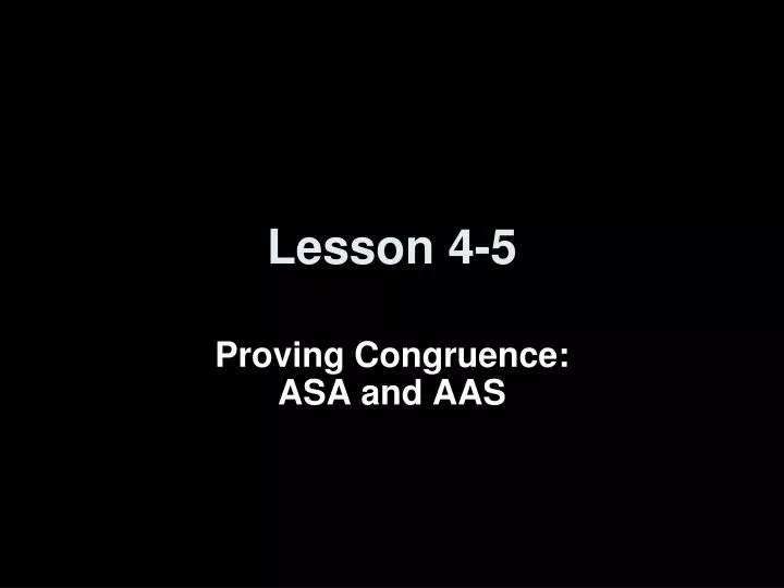 lesson 4 5