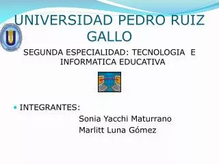 UNIVERSIDAD PEDRO RUIZ GALLO