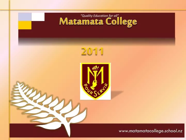 www matamatacollege school nz