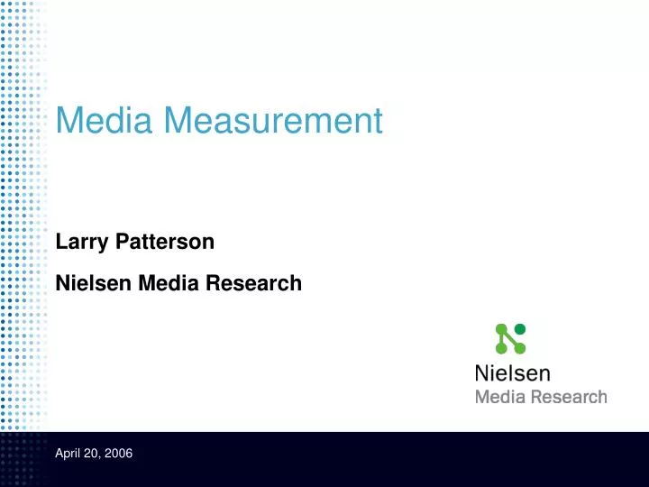 media measurement
