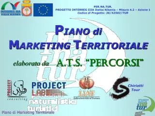PER.NA.TUR. PROGETTO INTERREG IIIA Italia/Albania – Misura 4.2 – Azione 1