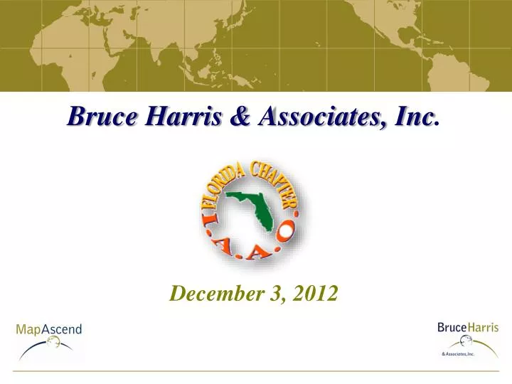 bruce harris associates inc december 3 2012