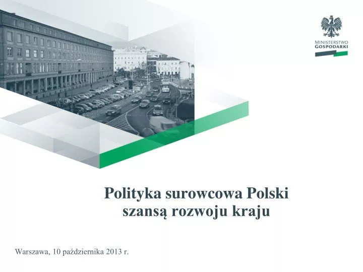 polityka surowcowa polski szans rozwoju kraju