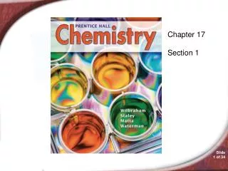 Chemistry 17.1