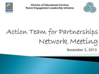 Action Team for Partnerships Network Meeting