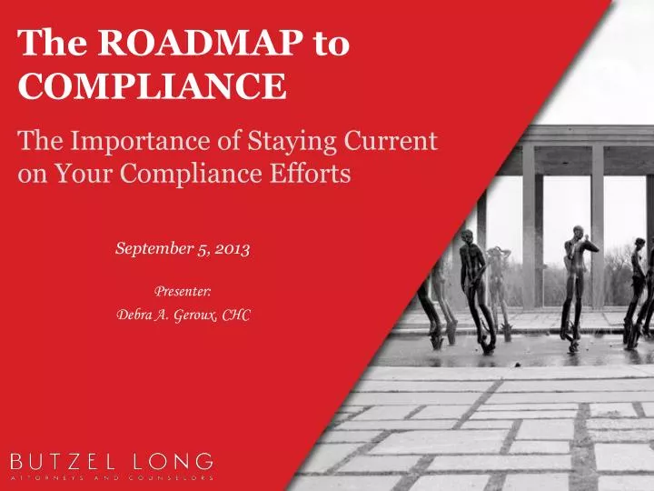 the roadmap to compliance