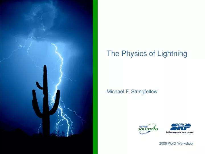 the physics of lightning