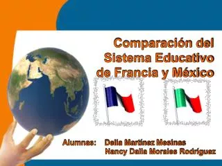 Comparación del Sistema Educativo de Francia y México