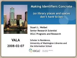 Making Identifiers Concrete (so library places and spaces don’t have to be)