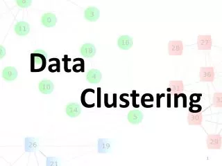 Data 		 Clustering