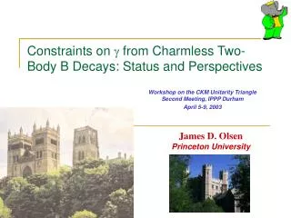 Constraints on g from Charmless Two-Body B Decays: Status and Perspectives
