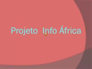 Projeto Info África