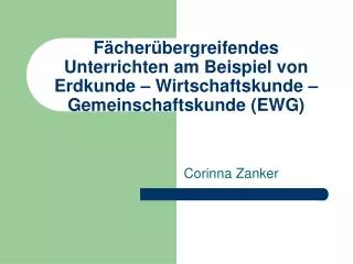 Corinna Zanker