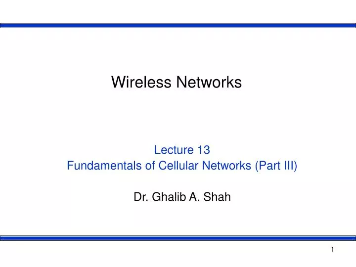 wireless networks