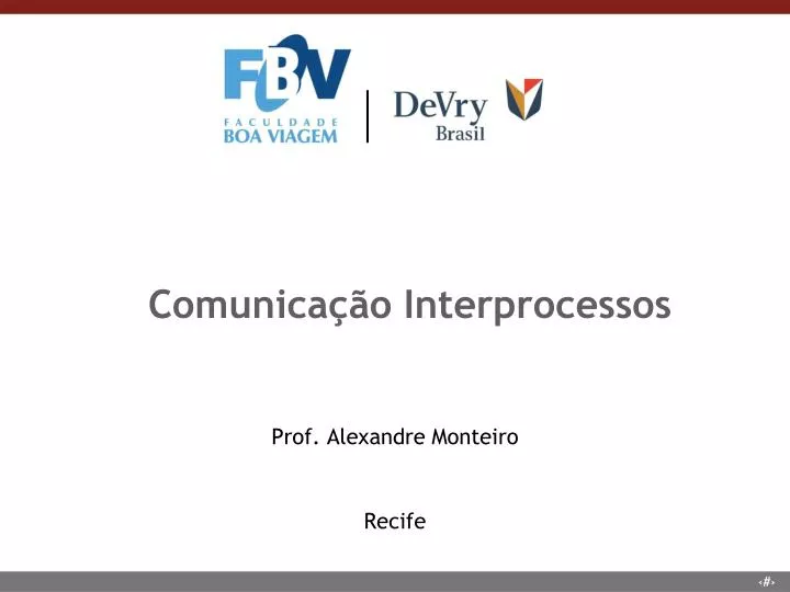 comunica o interprocessos