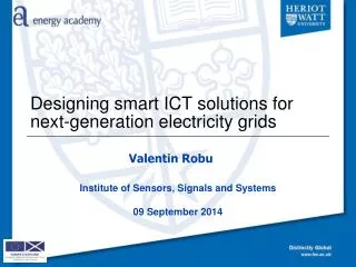 Designing smart ICT solutions for next-generation electricity grids