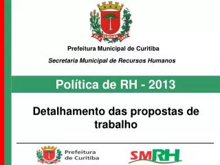 Política de RH - 2013