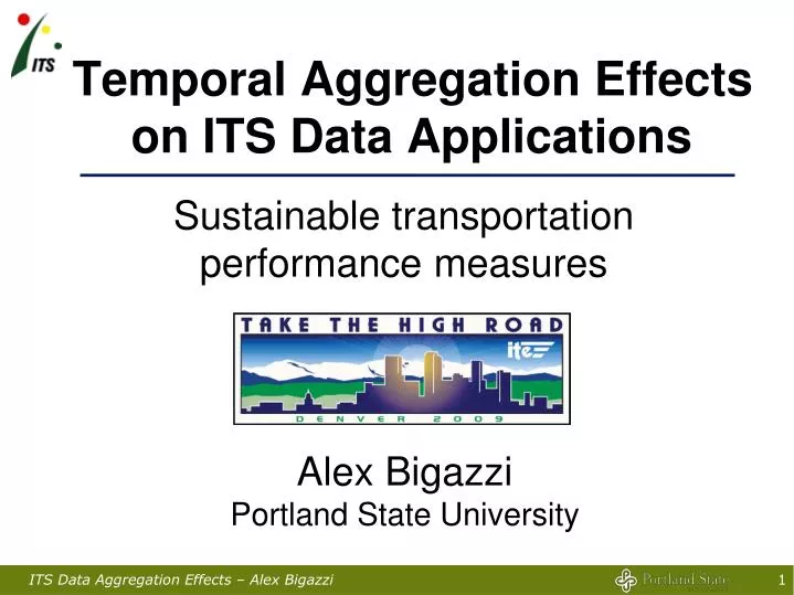 temporal aggregation effects on its data applications