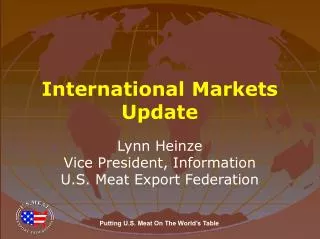 International Markets Update